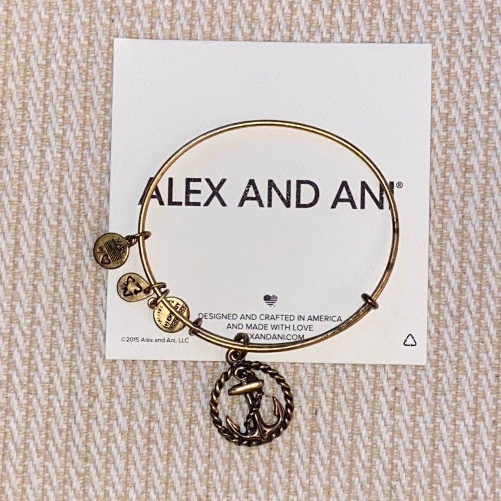 Anchor Alex and Ani bracelet